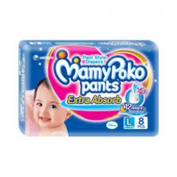 Mamy Poko Pants Large 8 piece