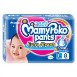 Mamy Poko Pants Large 8 piece