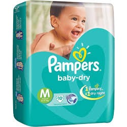 Pampers Pant Medium 10 piece