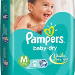 Pampers Pant Medium 10 piece