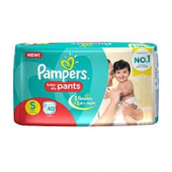 Pampers Pant Small 40 piece