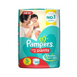 Pampers Pant Small 60 piece