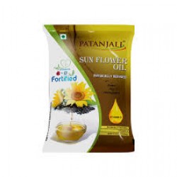 Patanjali Sunflower Oil Pouch 1 Ltr