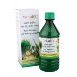 Patanjali Wheatgrass Amla Alovera 500 Ml 