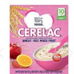 Cerelac Wheat Rice Mix Fruit Stage 3 300 gm