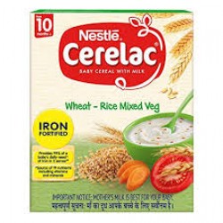 Cerelac Wheat Rice Mixed Veg Stage 3 300 gm