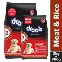 Drools Daily Nutrition Meat & Rice Adult 3 kg