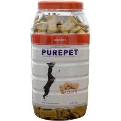 Drools Purepet Biscuit Chicken Flavour Jar 455 gm