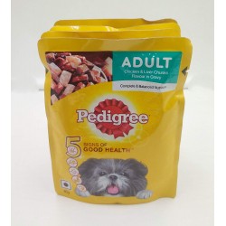 Pedigree Adult Chicken & Liver Chunks 80gm 