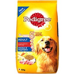 Pedigree Adult Chicken & Veg 10kg 