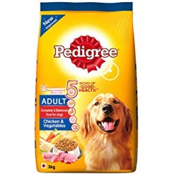 Pedigree Adult Chicken & Veg 3kg