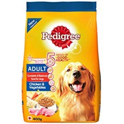 Pedigree Adult Chicken & Veg 400gm 