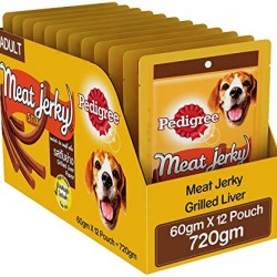 Pedigree Meat Jerky - Stix Bacom 60gm 