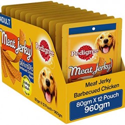 Pedigree Meat Jerky- BBQCK 80gm