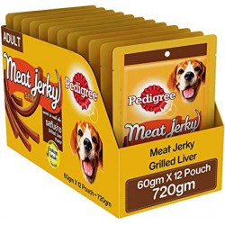 Pedigree Meat Jerky- Liver 80gm 