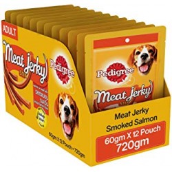 Pedigree Meat Jerky- Stix Smk Salmon 60gm 